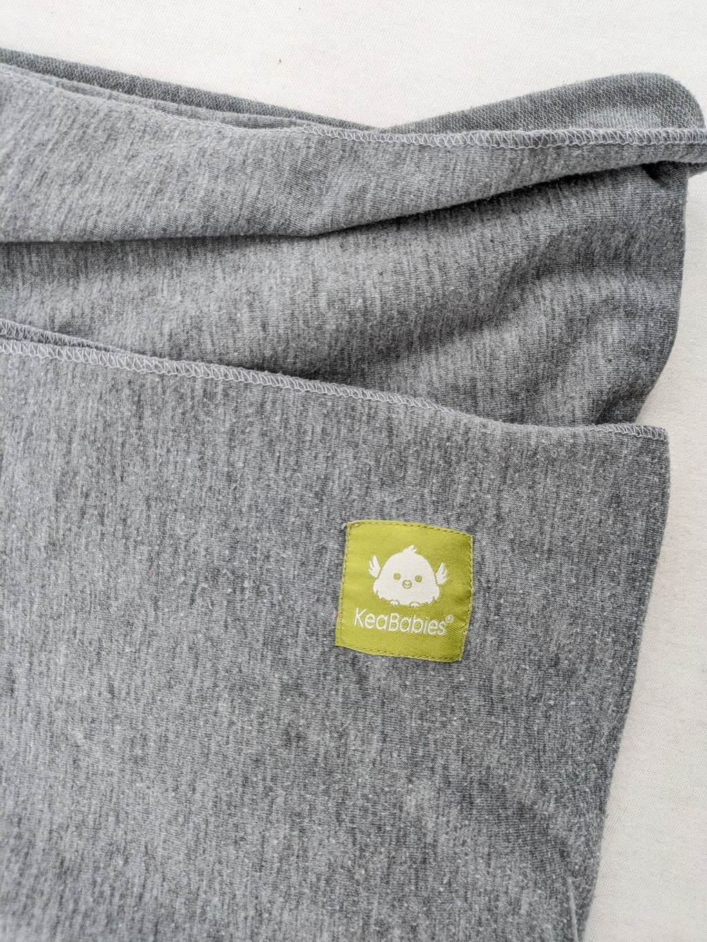 KeaBabies baby carrier grey soft cotton blend ergonomic design for newborns.
