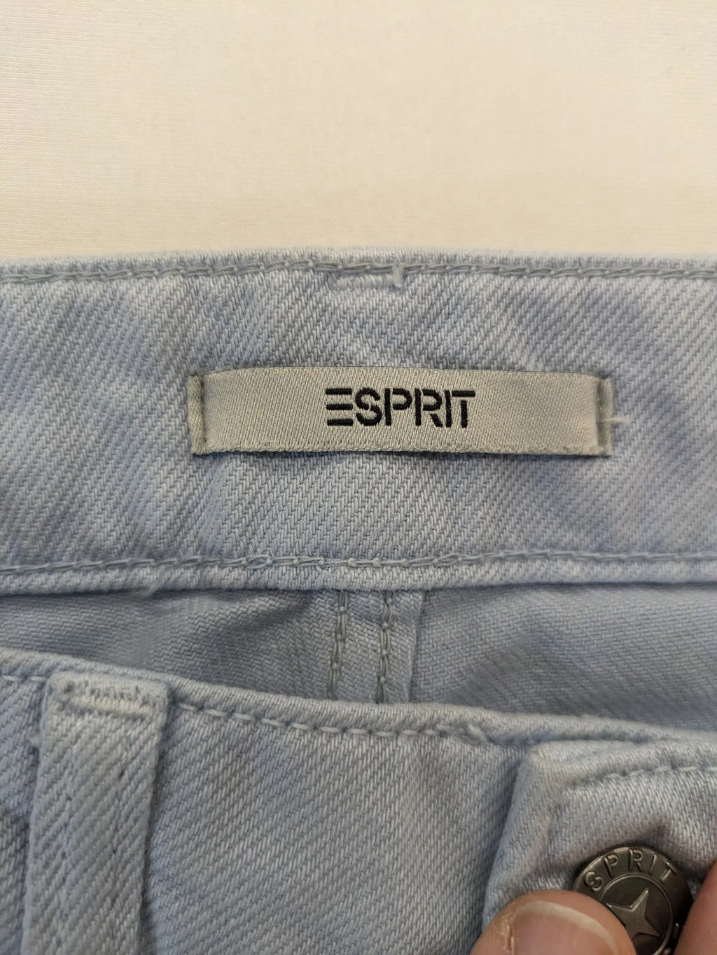 Esprit blue mom fit jeans high waist 5-pocket design with original tag.