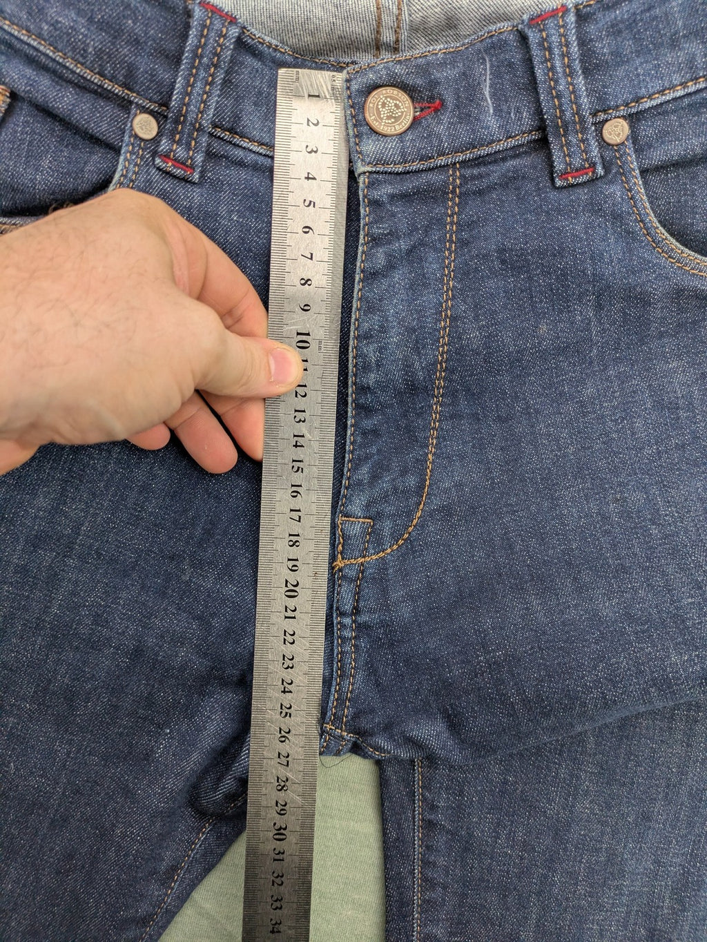 ROY ROBSON blue straight jeans classic 5-pocket style with Smart Flex technology