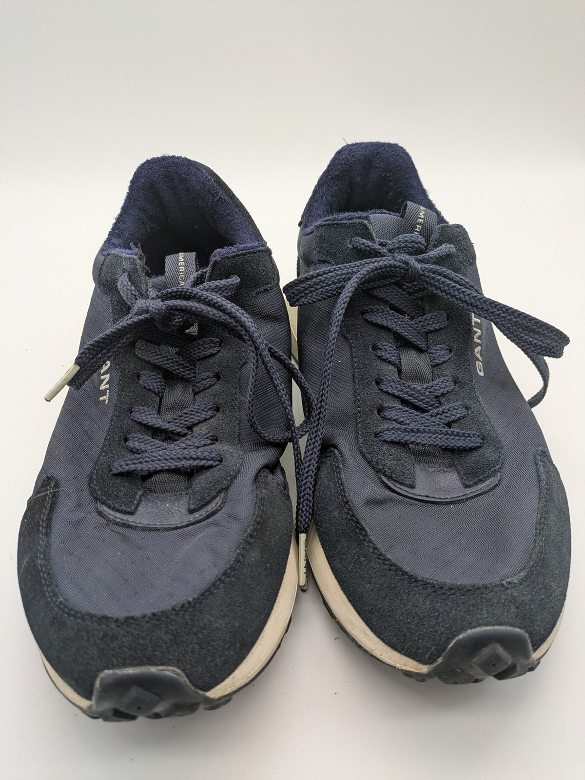 GANT navy sneaker Ketoon 7A suede and textile, subtle branding, sporty design.