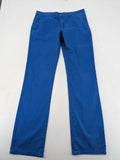 Sir Raymond Tailor blue chino pants cotton with subtle allover dot pattern