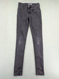 Blue Effect blue straight jeans with adjustable waistband and classic 5-pocket style.