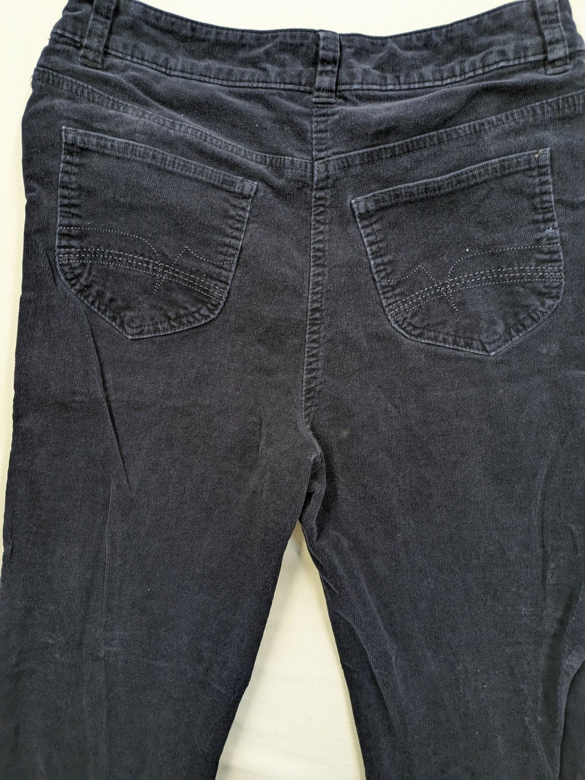 C&A navy pants classic 5-pocket design soft cotton blend with stretch