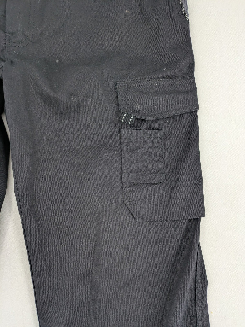 Workwear hunting tactical pants black grey durable fabric multiple cargo pockets