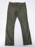 Canda khaki straight jeans 5-pocket design with stretch cotton material.