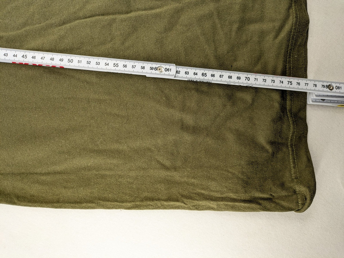 Parforce khaki t-shirt featuring German eagle patch on left chest, 100% cotton.