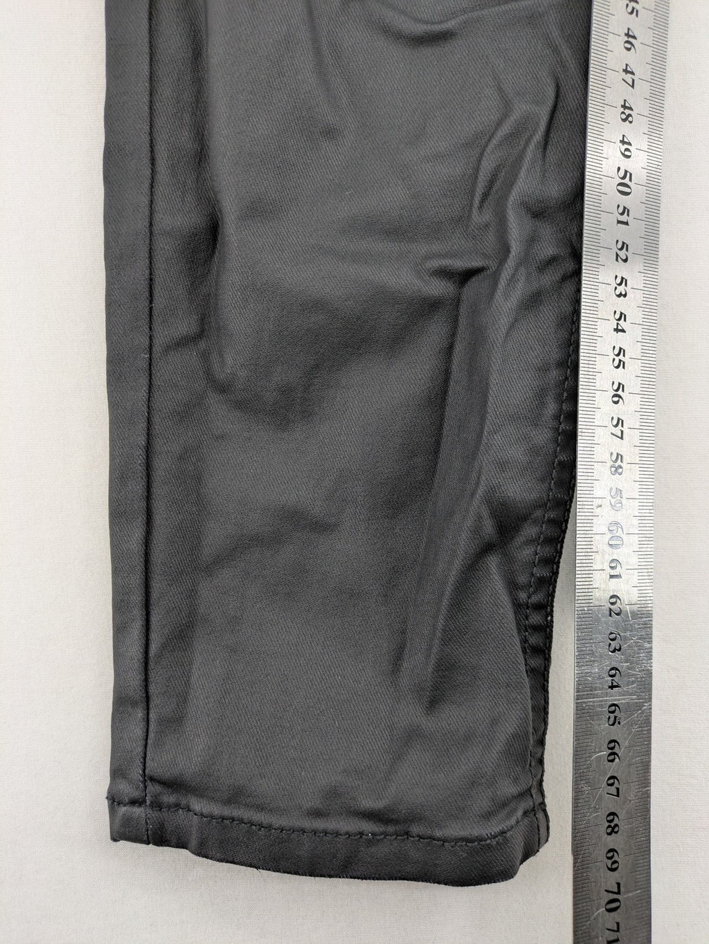 Tom Tailor Denim grey extra skinny jeans with coated finish and classic five-pocket design.