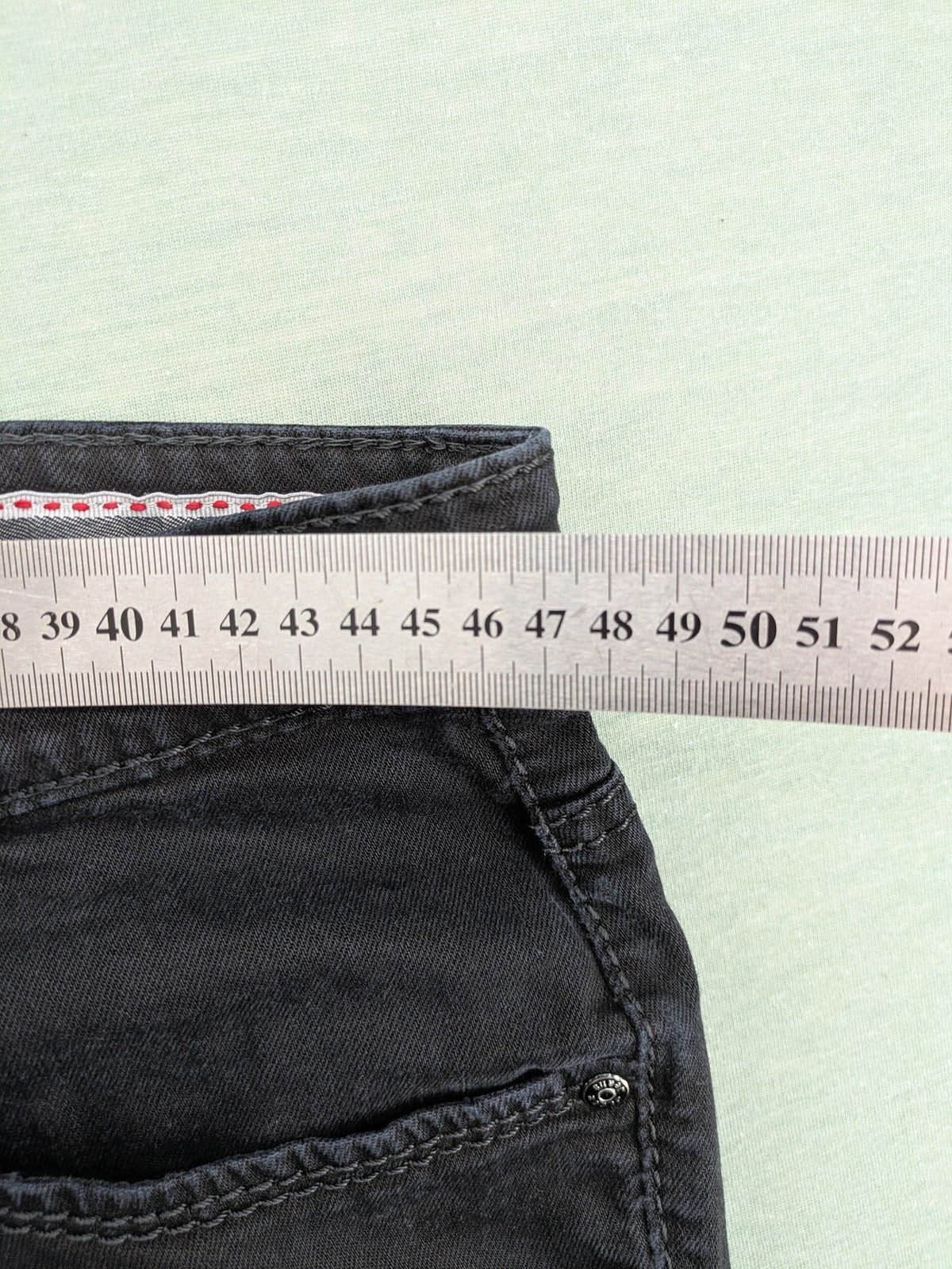 Joker grey straight jeans with double saddle stitch detail and classic 5-pocket design.