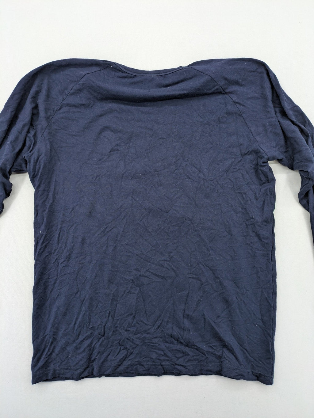 Diesel long sleeve shirt blue with Denim Division logo graphic and classic fit.