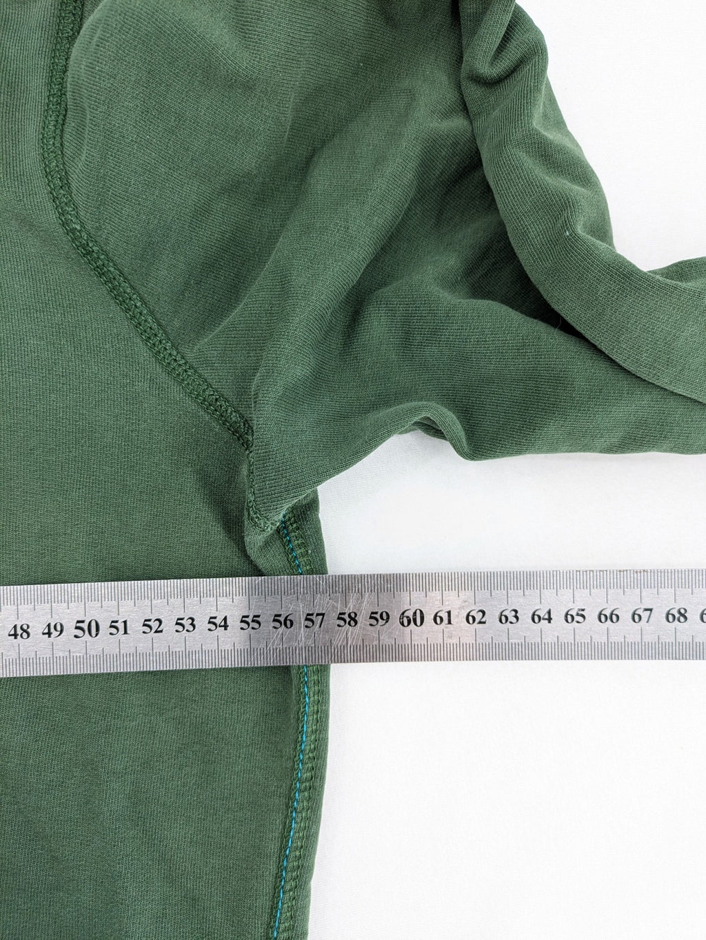 Tommy Hilfiger Denim green hoodie full zip with large graphic logo and grey waffle lining.