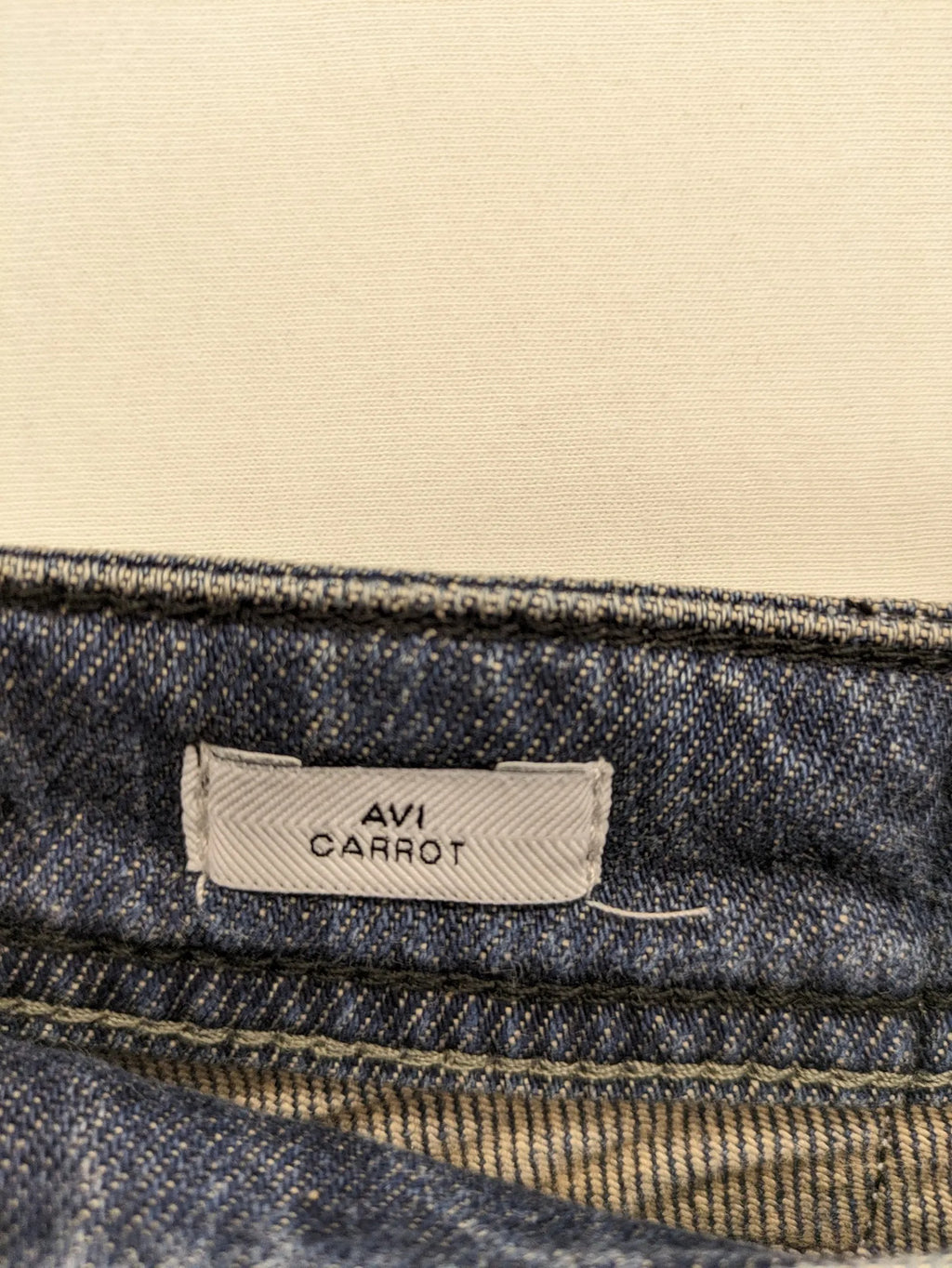 Only & Sons blue straight jeans with classic 5-pocket design and button fly.