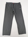 Slazenger grey loungewear joggers with adjustable drawstring and subtle logo on thigh.