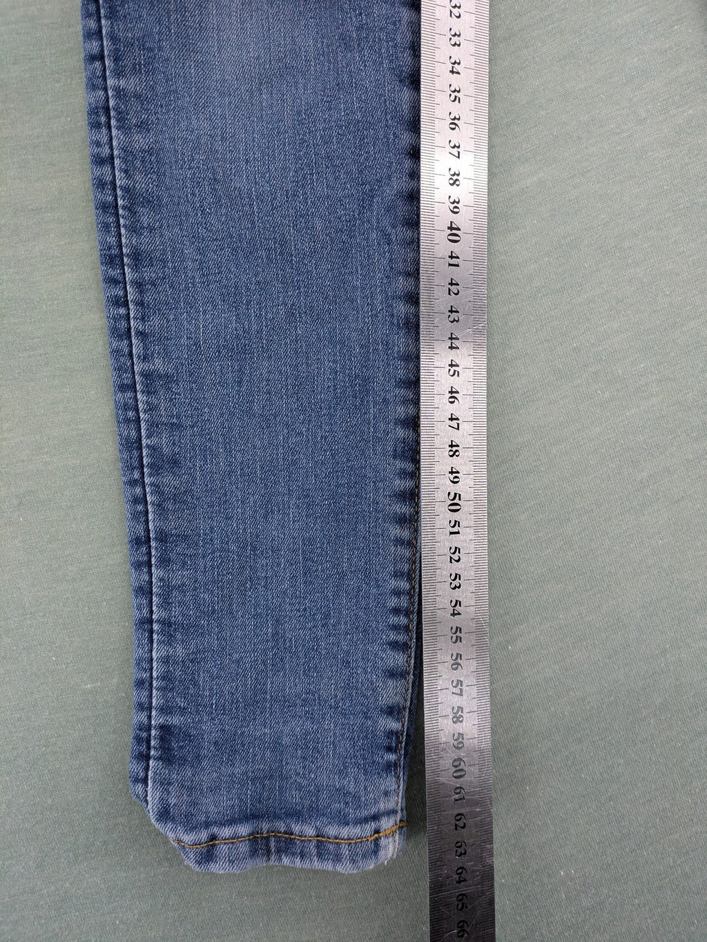Zara Kids blue skinny jeans medium wash five-pocket design soft stretch denim