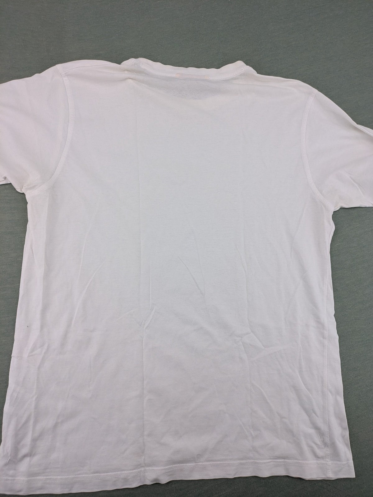 Camel Active white t-shirt short sleeves round neck subtle logo embroidery cotton