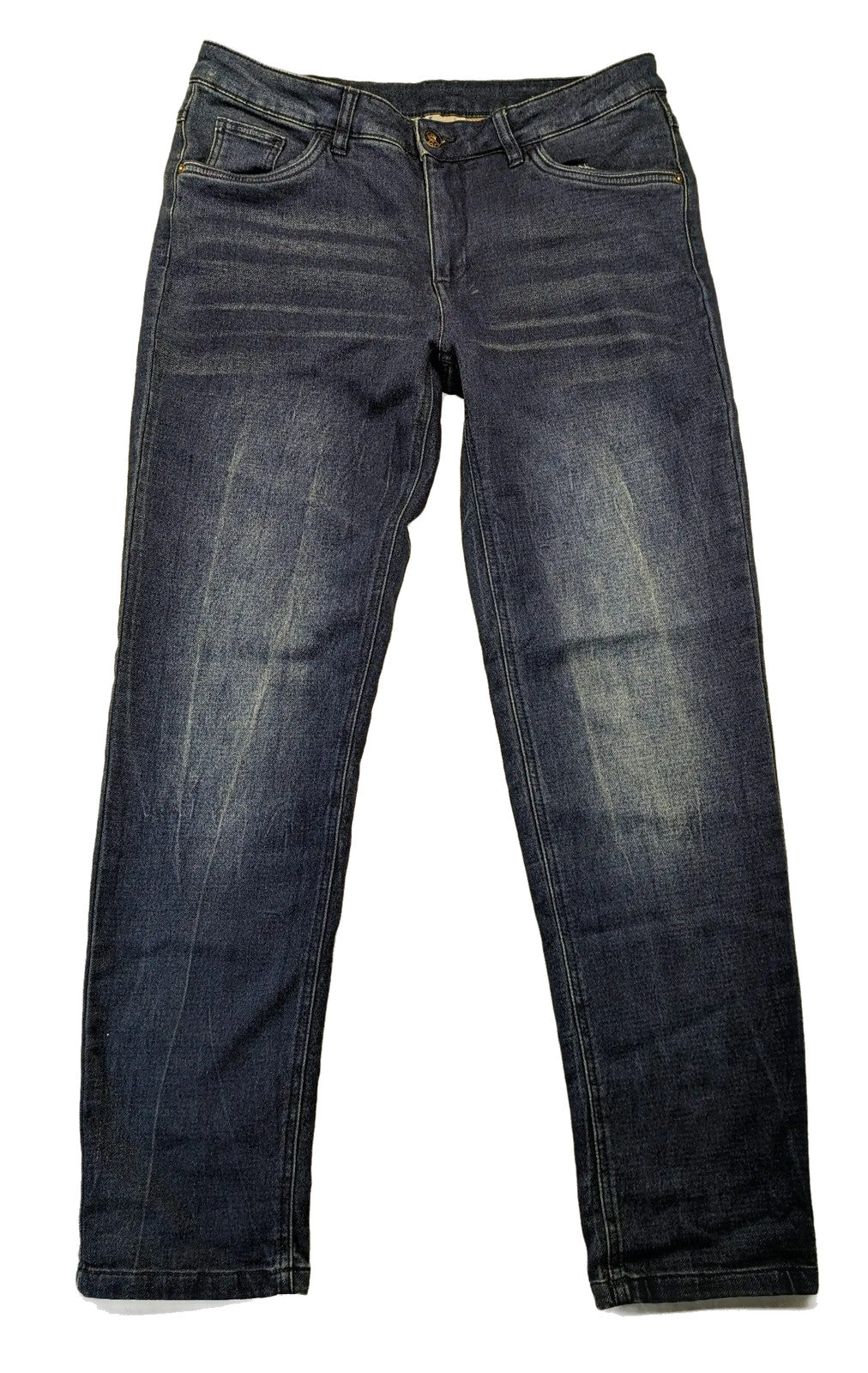 Blue Motion blue straight jeans 5-pocket design stretch material size 42