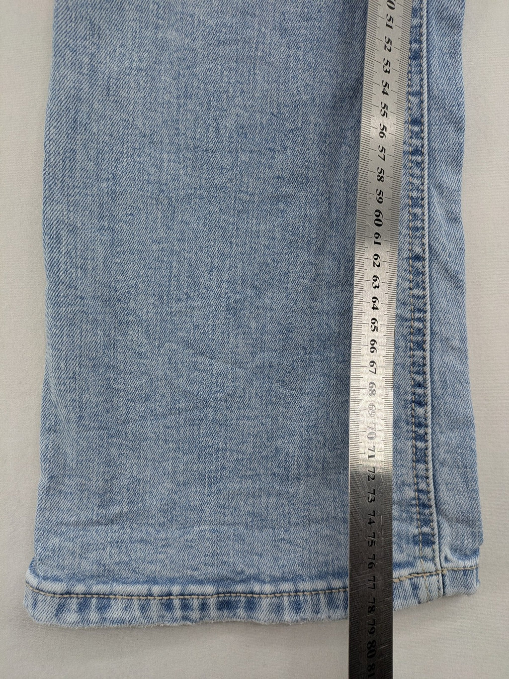 Pimkie blue flared jeans classic 5-pocket design comfortable stretch denim