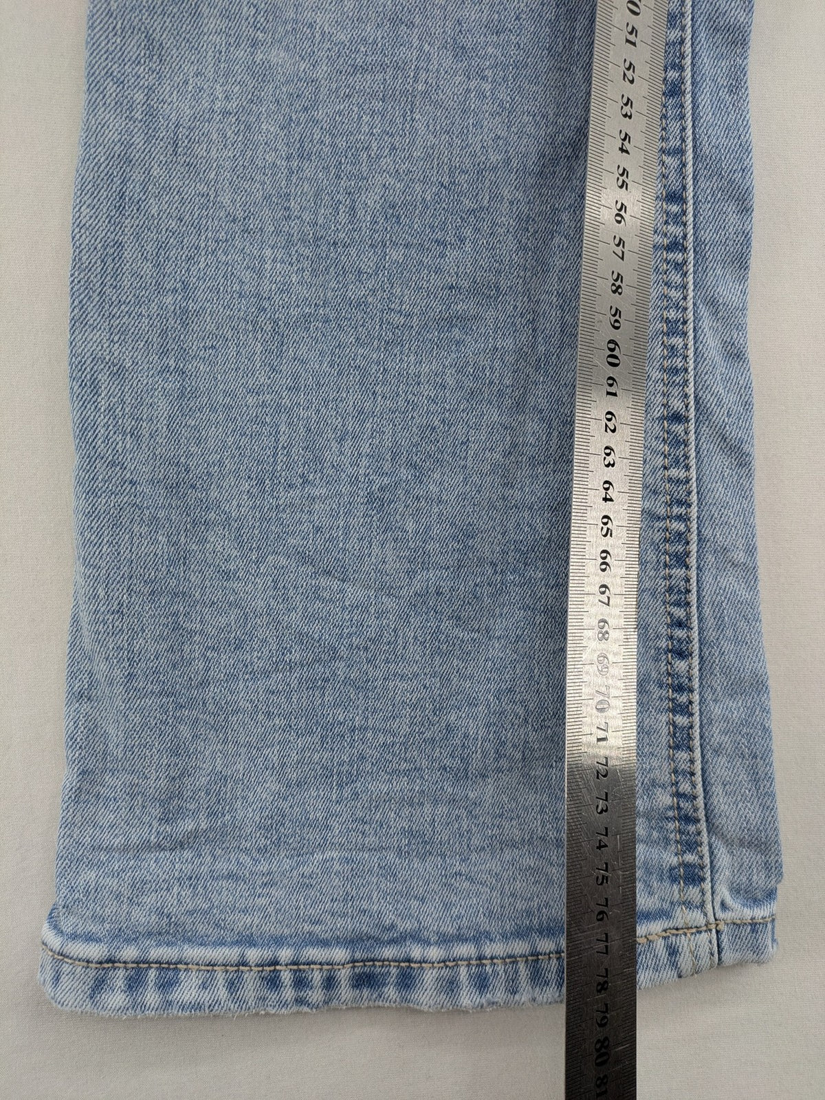 Pimkie blue flared jeans classic 5-pocket design comfortable stretch denim