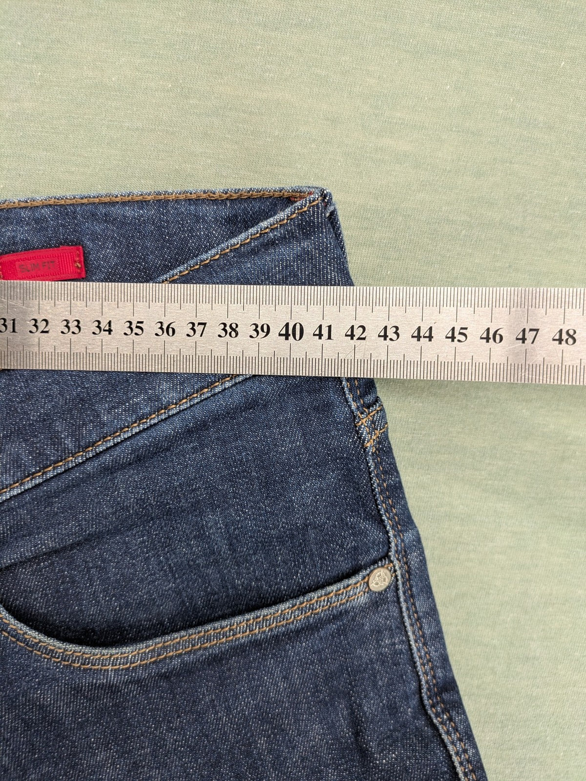 ROY ROBSON blue straight jeans classic 5-pocket style with Smart Flex technology