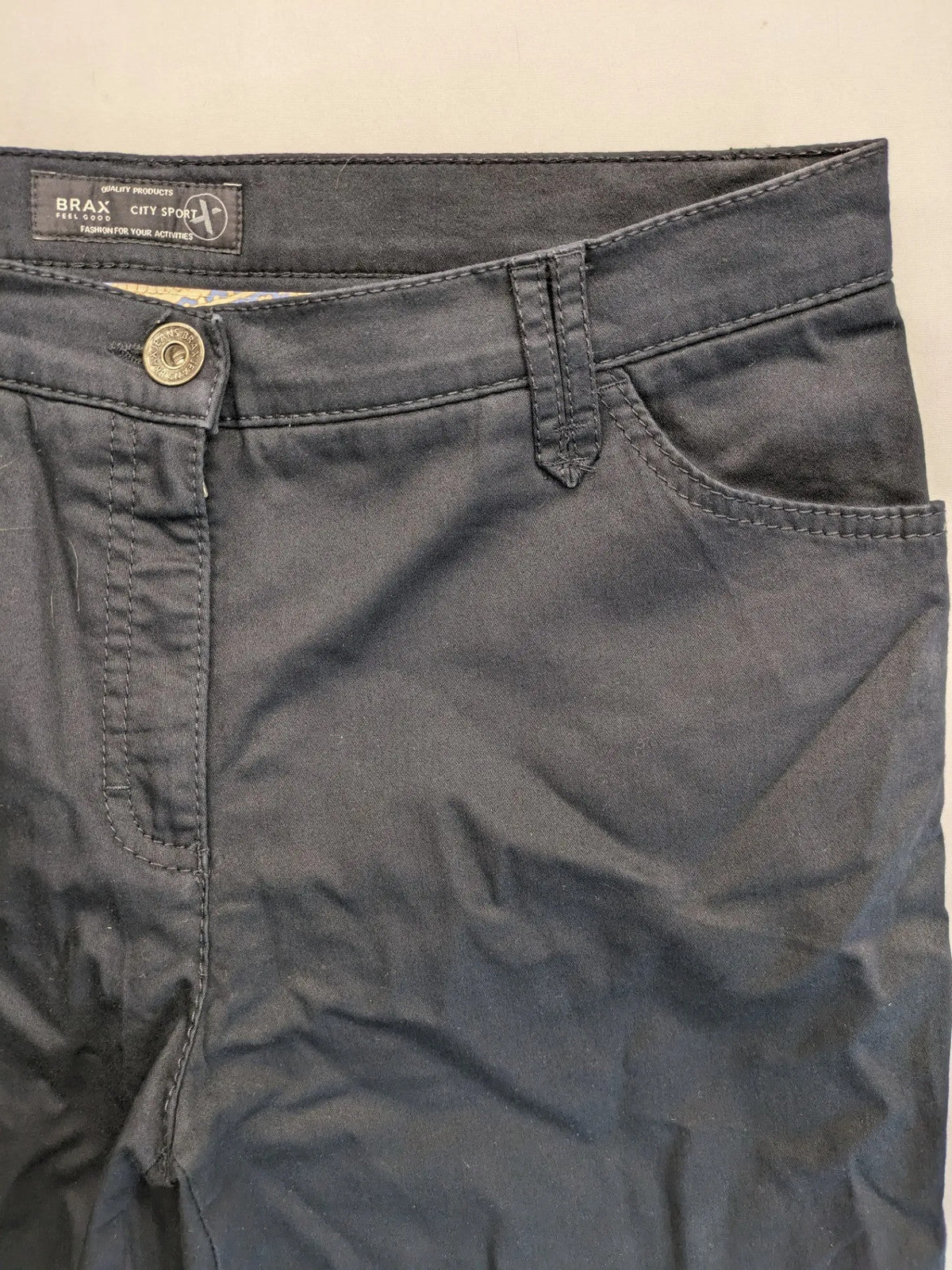 BRAX pink pants 5-pocket design cotton stretch material