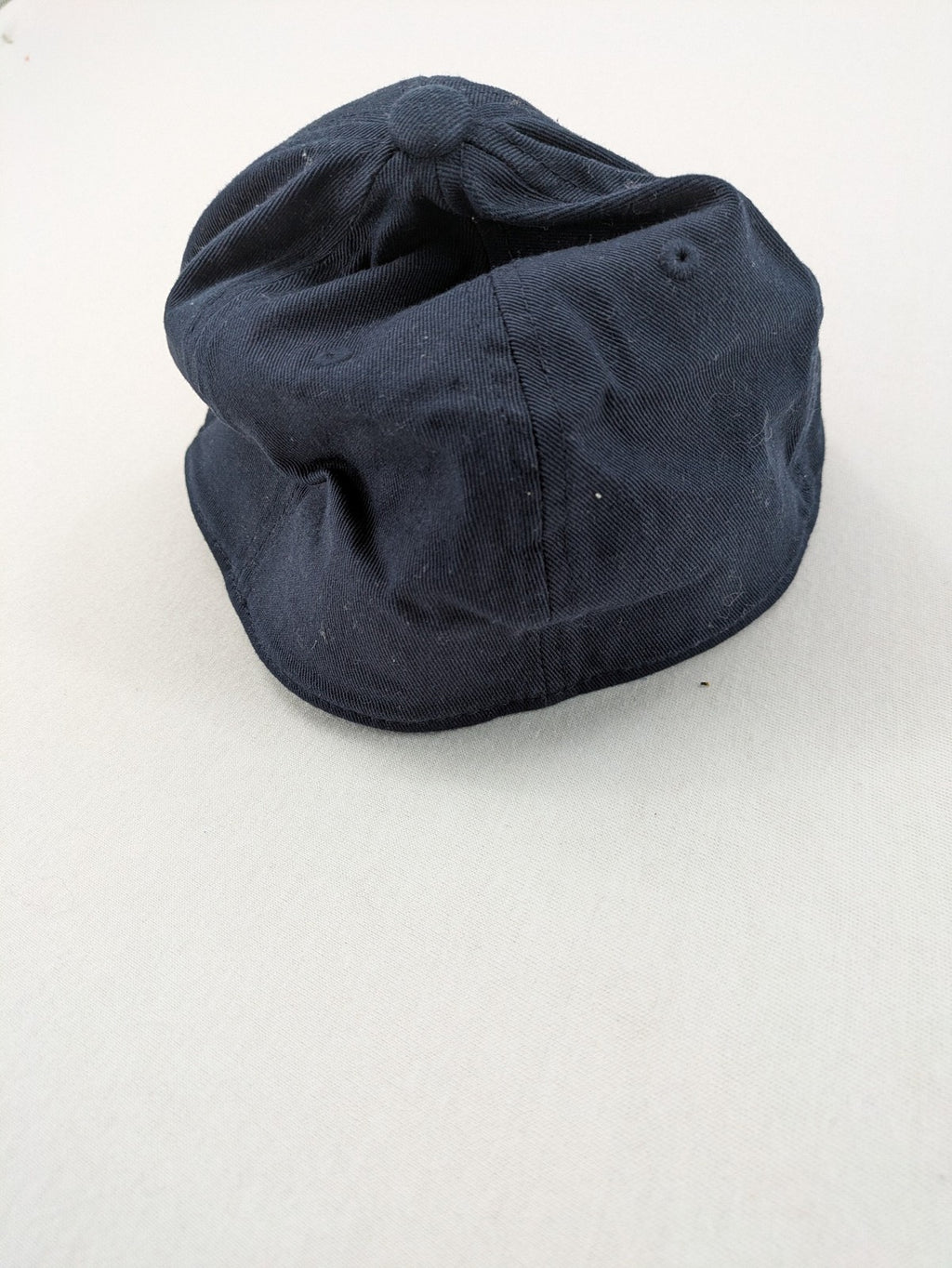 Universal Athletics navy baseball cap six-panel design cotton-elastane blend