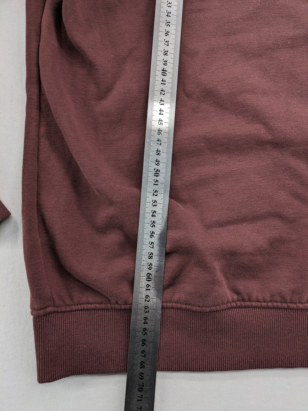 s.Oliver hoodie bordeaux graphic print logo, cotton blend, contrasting grey hood lining