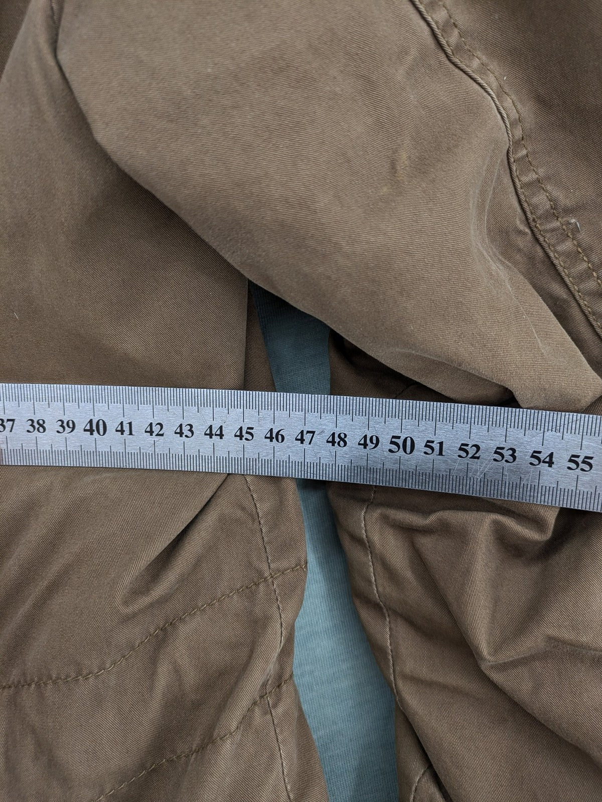 Cecilia Classics brown jacket quilted cotton with adjustable waist and zipper-button closure.