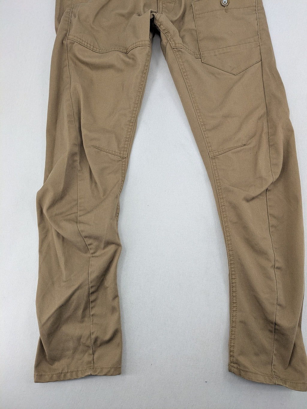 Crosshatch grey cargo pants with multiple pockets and durable cotton-polyester blend.