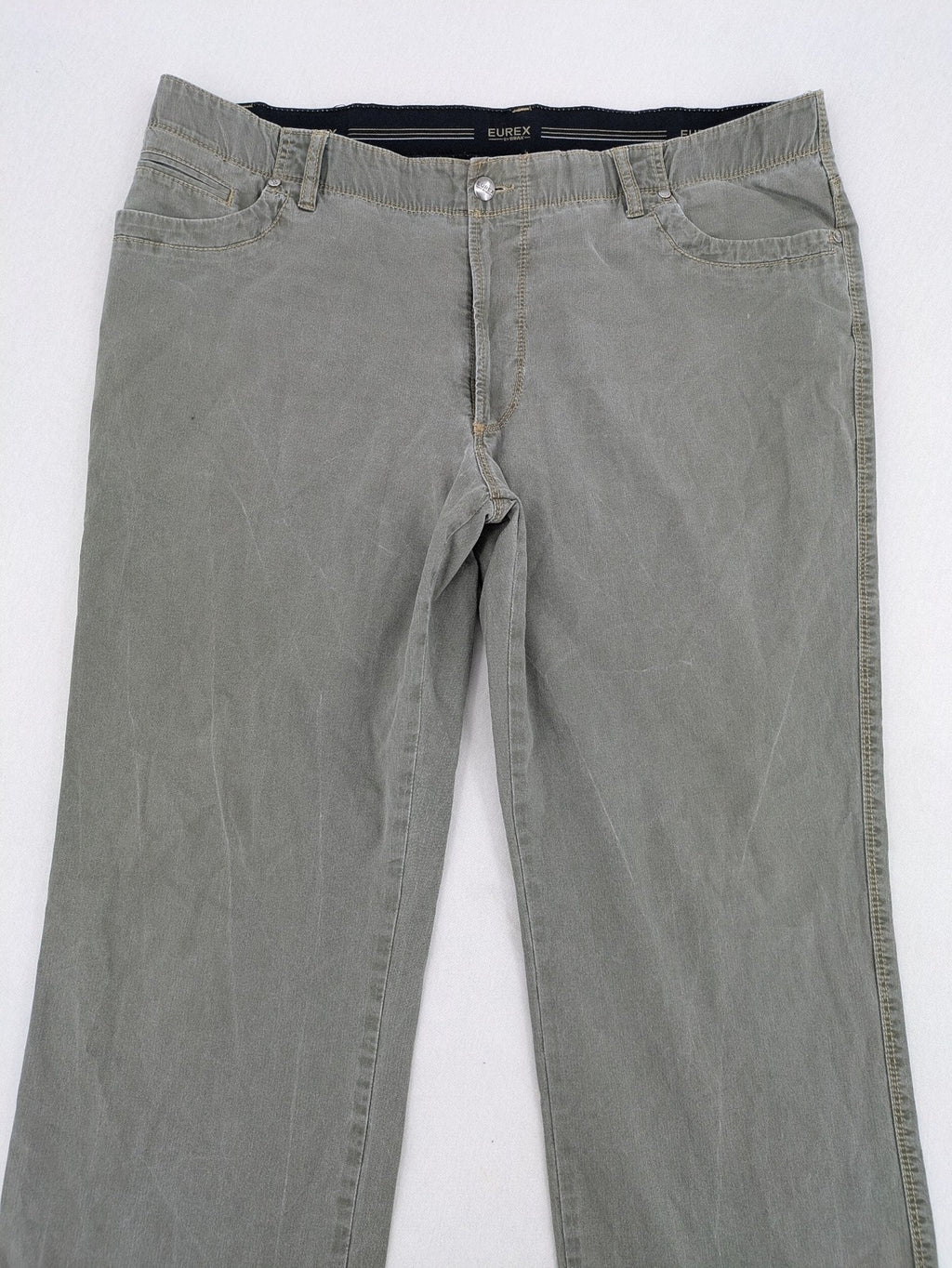 Eurex by Brax grey chinos, classic fit, made from cotton-stretch blend.