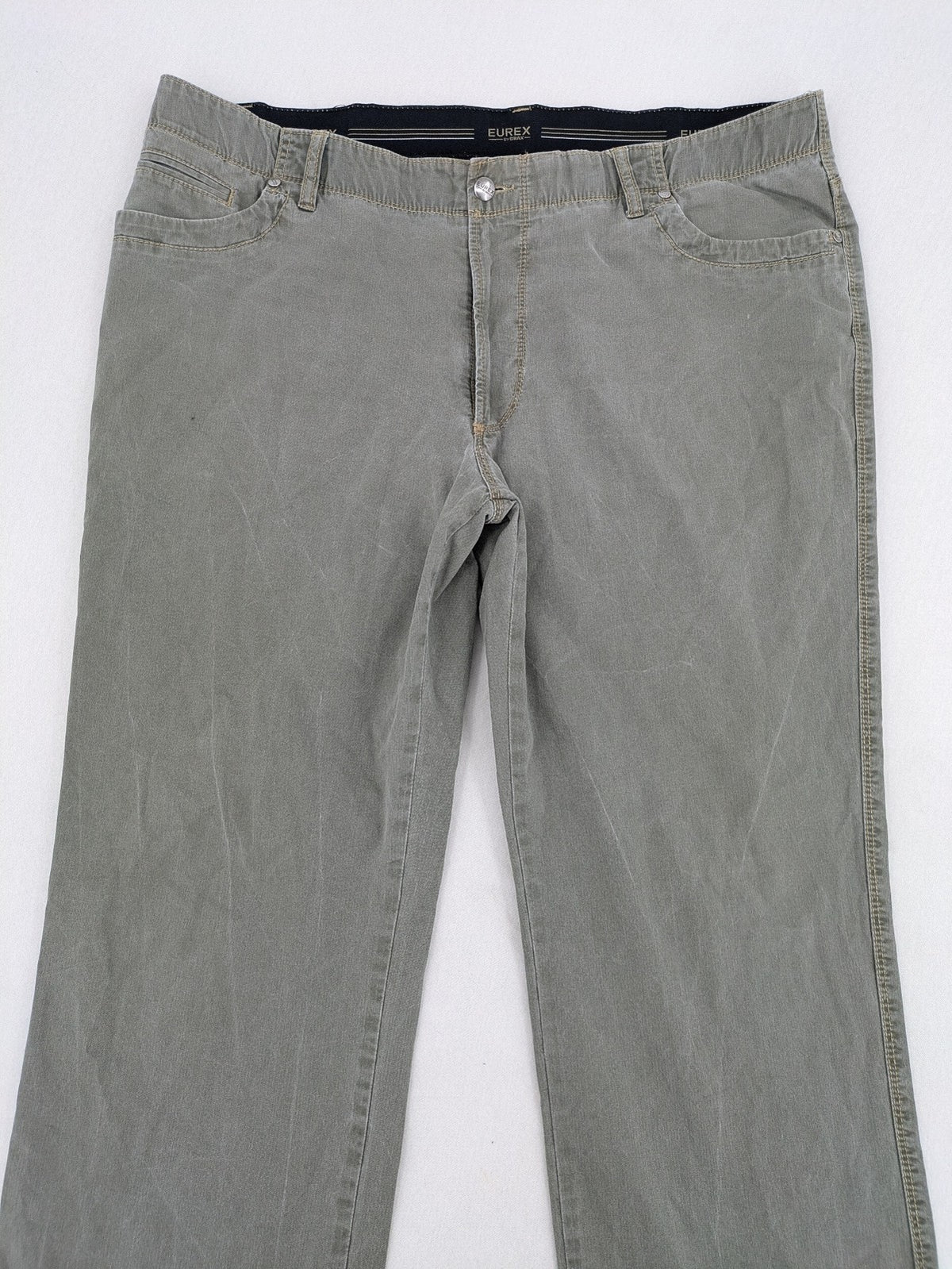 Eurex by Brax grey chinos, classic fit, made from cotton-stretch blend.