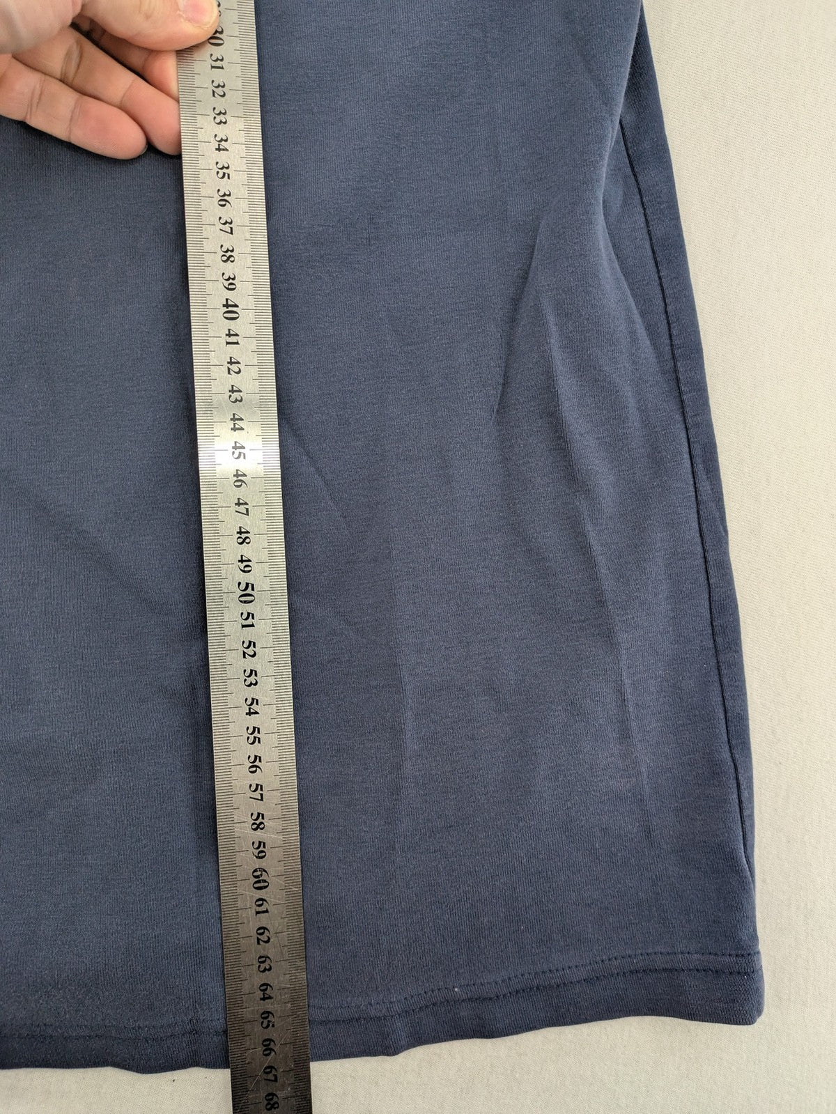 Engbers navy short sleeve t-shirt, round neck, soft cotton, classic design.