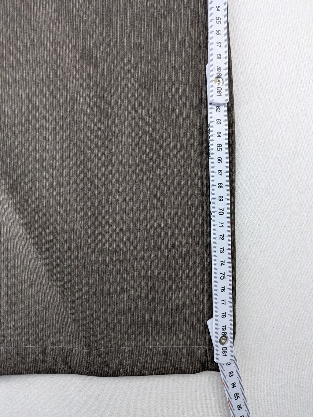 Reserved Co brown straight jeans with fine cord texture and classic 5-pocket design.