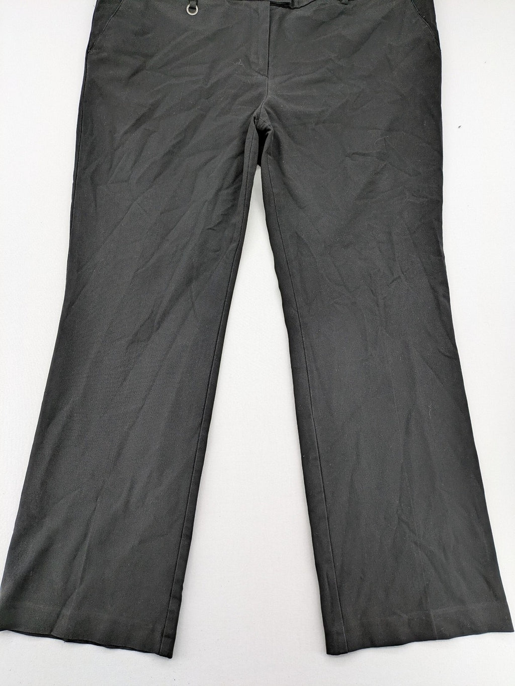 Esprit pink pants straight leg stretch material with classic design and belt loops.