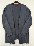 s.Oliver green turtle neck jumper soft viscose blend with ribbed cuffs and subtle logo.