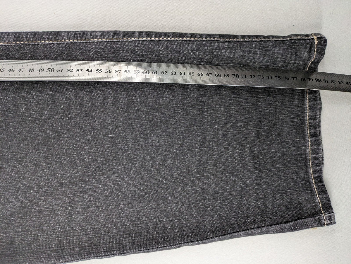 Gracia straight jeans dark grey five-pocket design stretch denim comfort fit