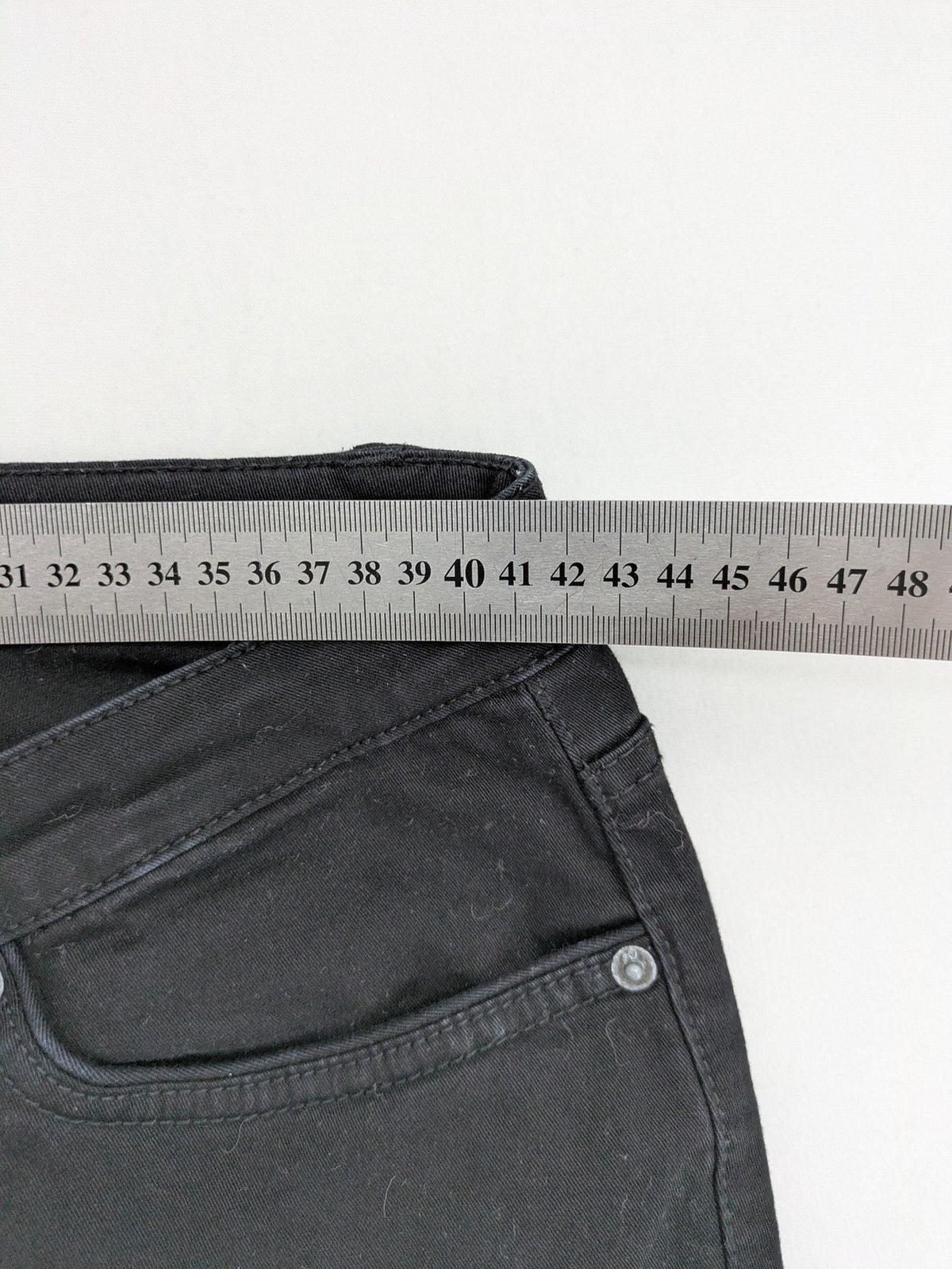 s.Oliver black slim fit jeans with low rise and classic design details.