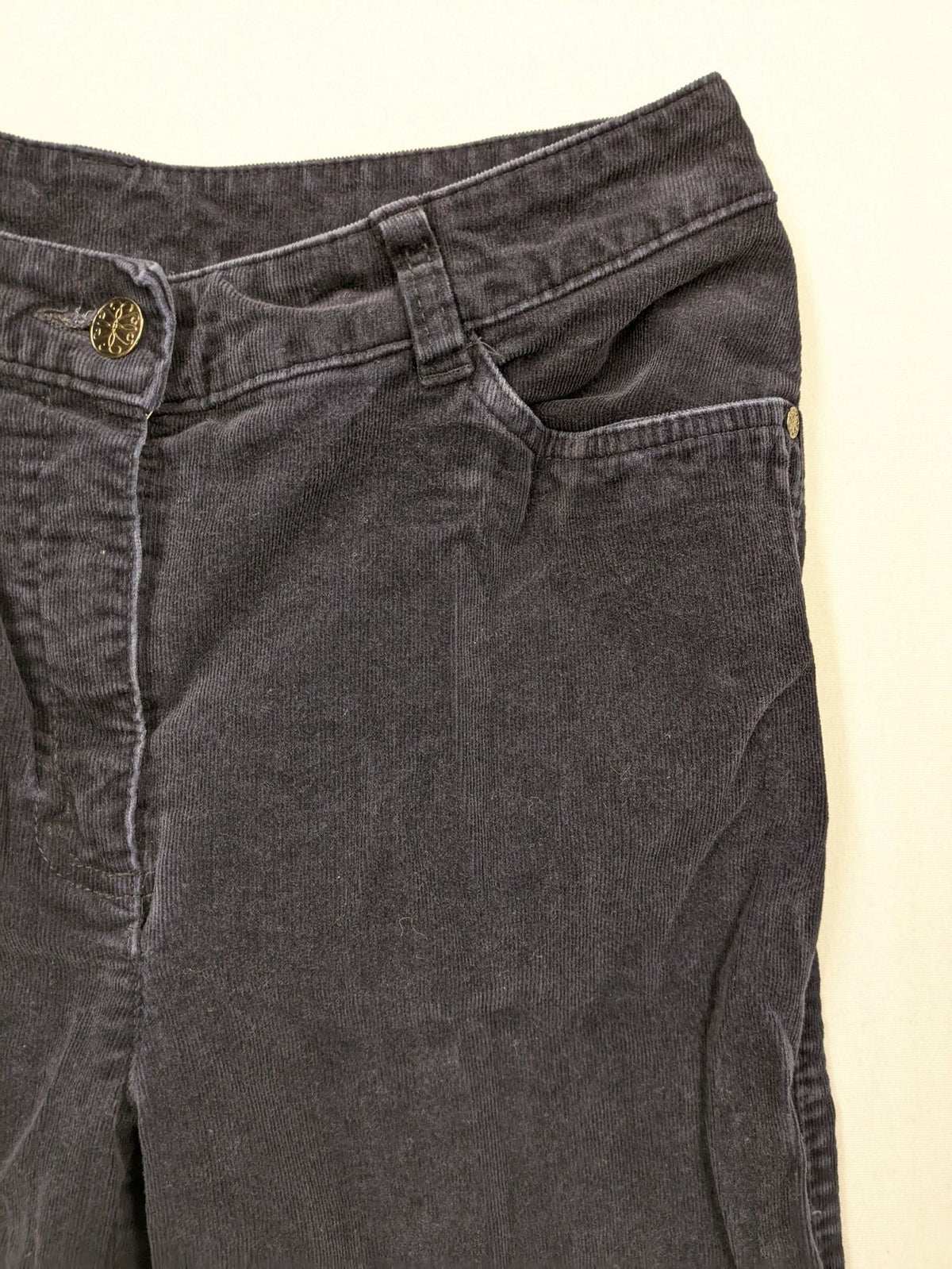 C&A navy pants classic 5-pocket design soft cotton blend with stretch