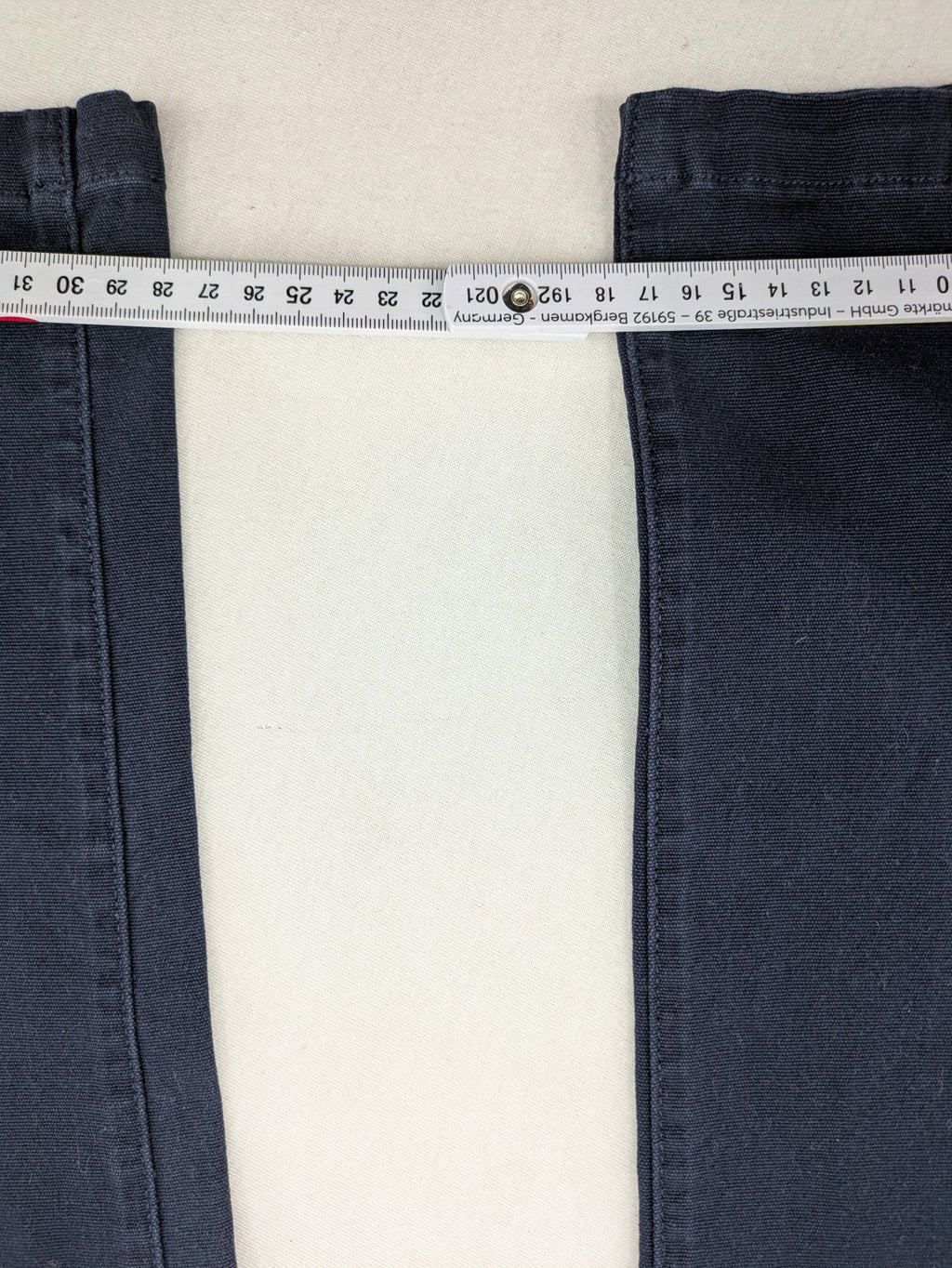Keystone Apparel navy chino pants slim fit organic cotton with classic design.