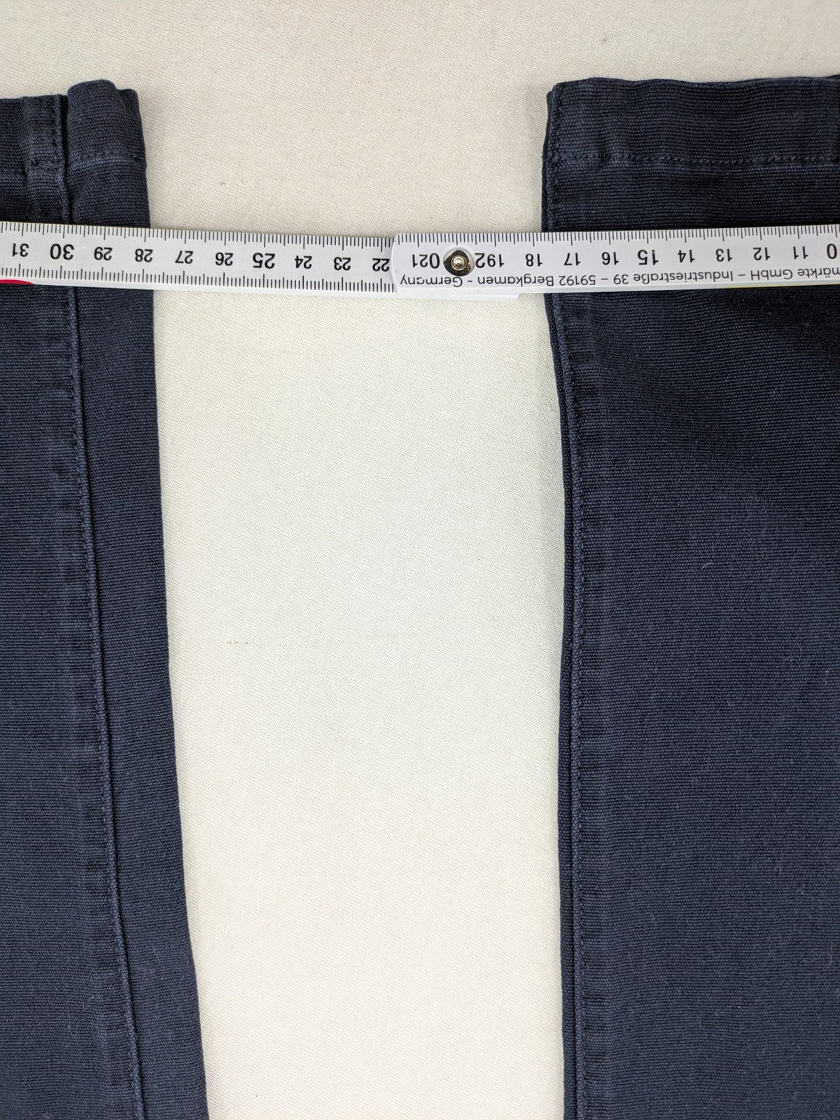 Keystone Apparel navy chino pants slim fit organic cotton with classic design.
