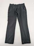 Manguun Sports grey jogger pants soft cotton blend with subtle logo embroidery and elastic waistband.