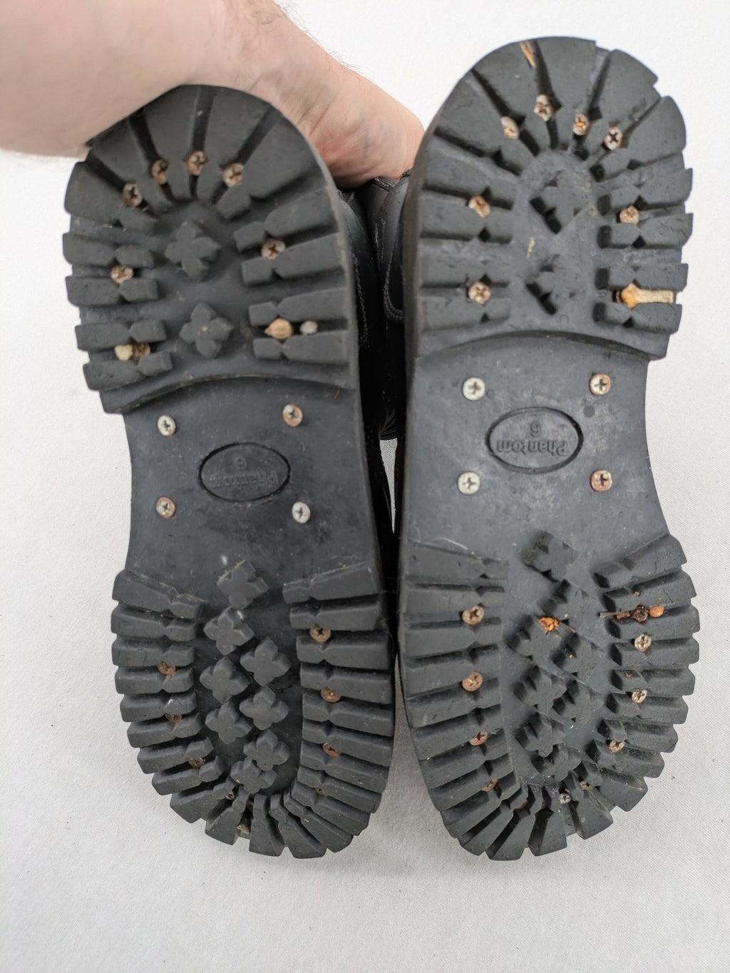 perfekt black combat boots leather 10-eyelet lacing reinforced toe durable design