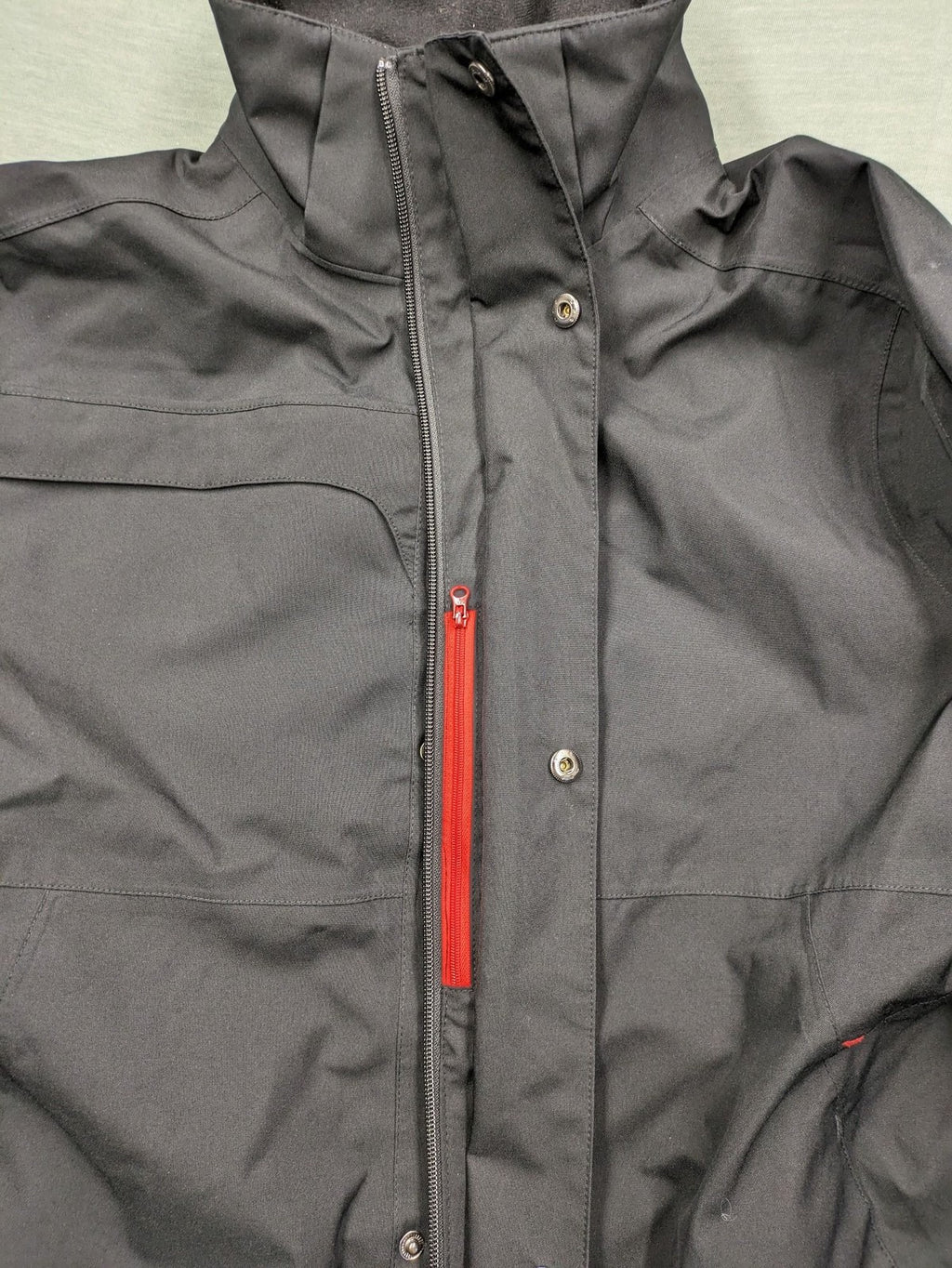 Fifty Five black outdoor jacket FIVE-TEX technology, full zip, stylish design.