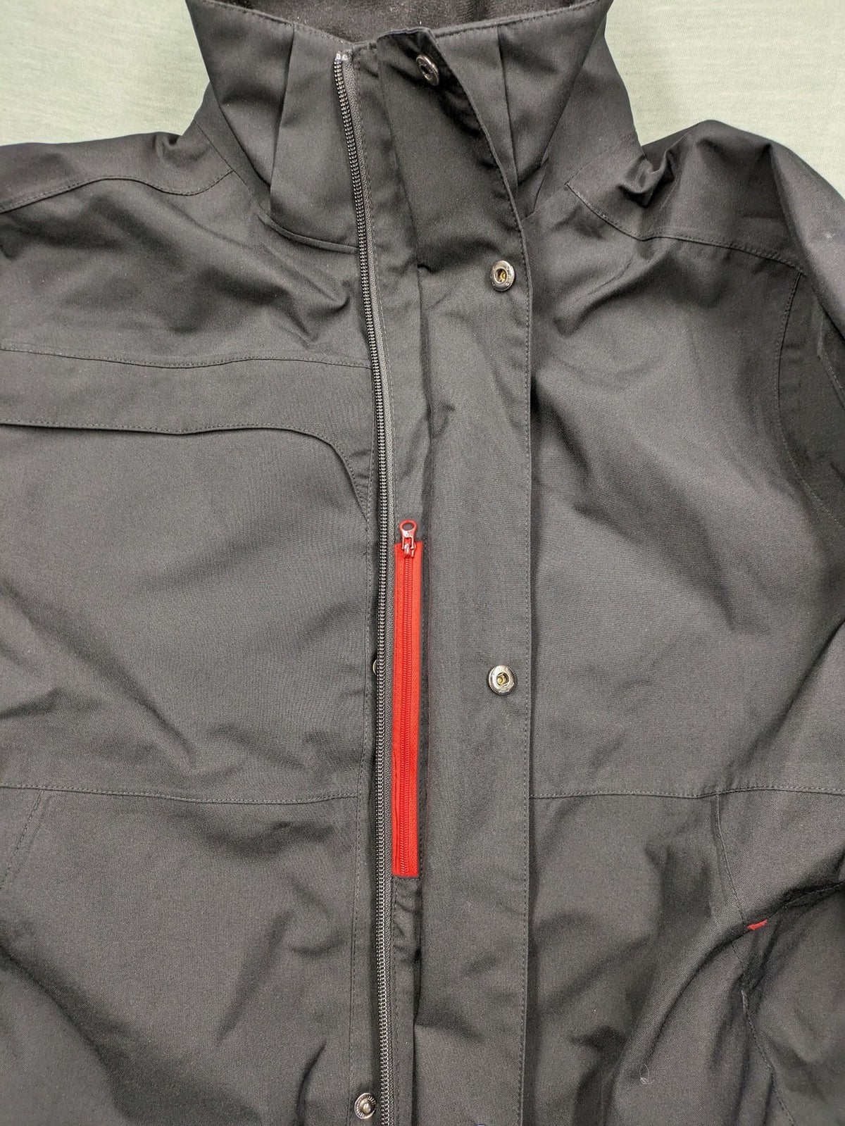 Fifty Five black outdoor jacket FIVE-TEX technology, full zip, stylish design.