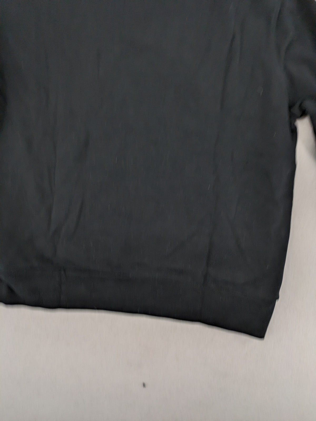 Armedangels black turtle neck jumper with embroidered logo, made from 100% organic cotton.