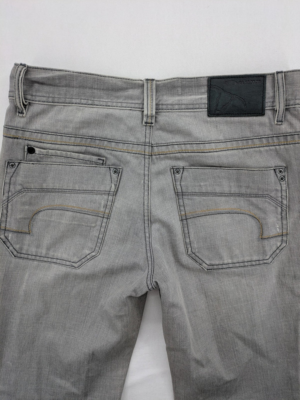 Esprit grey straight jeans with button fly and classic 5-pocket design.
