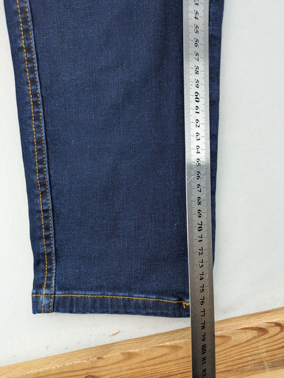 john baner blue high rise skinny jeans three-button fly subtle fading stretch denim