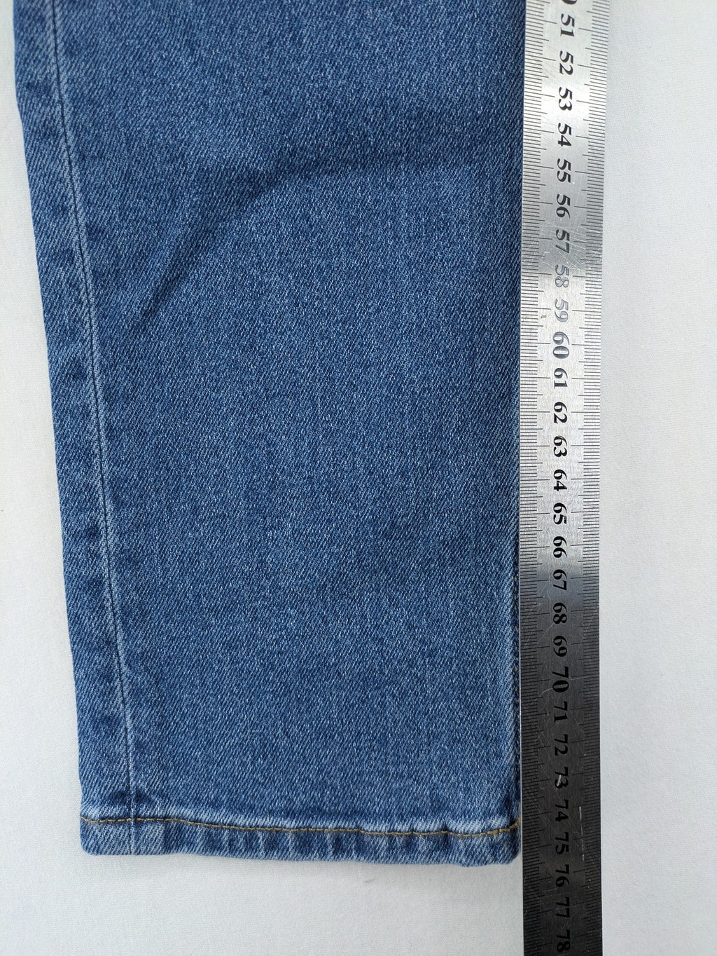 Esprit blue straight leg jeans with medium rise and new with tags.