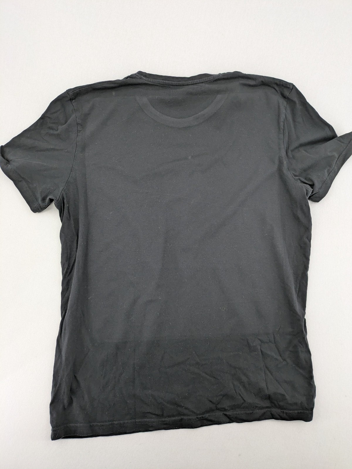 Tom Tailor black T-shirt with Germany eagle crest and flag colors, 100% cotton.