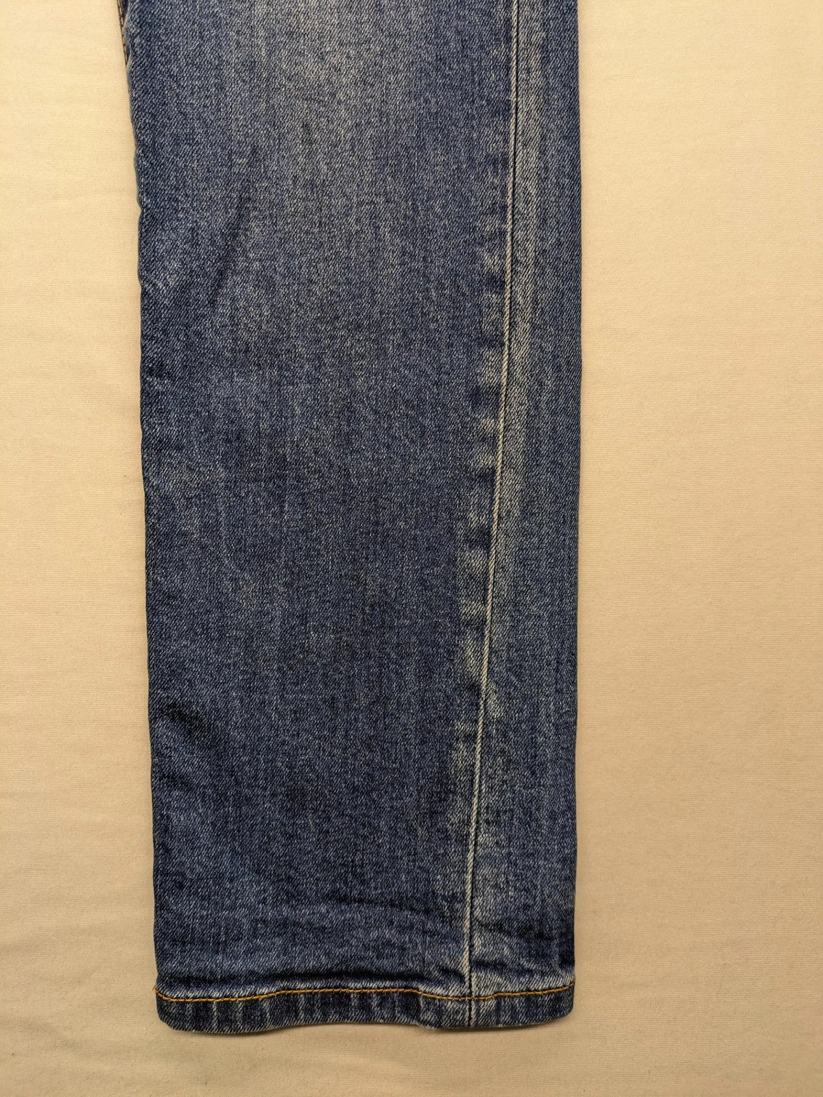 Vingino blue skinny jeans with adjustable waistband and classic wash, made from stretch denim.
