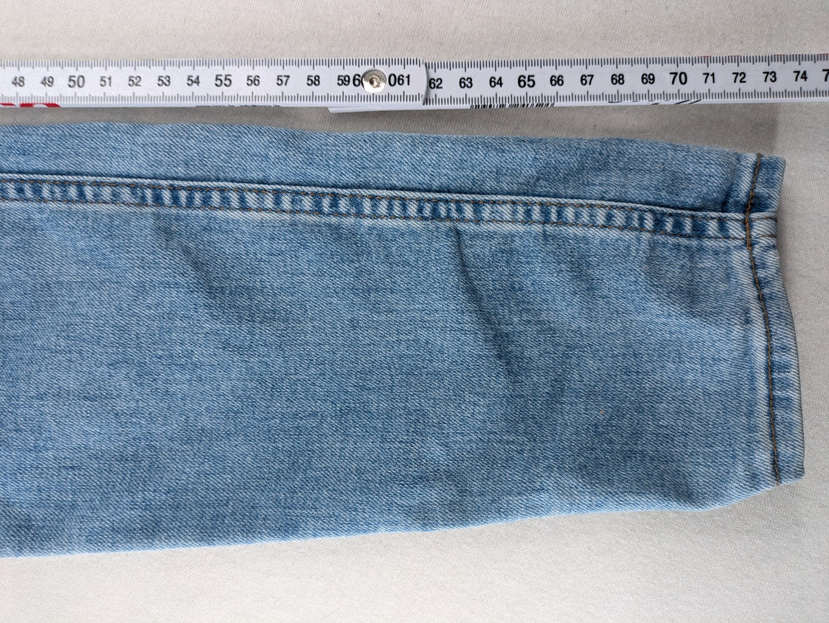 H&M Divided blue skinny jeans high-waist design five-pocket style stretch denim