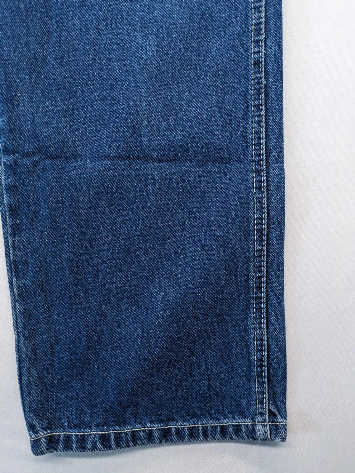 Flag Jeans blue straight leg jeans 5-pocket style robust denim classic wash